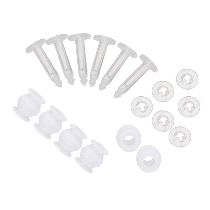 6-Pack Gummidämpare och fästplugg för Gimbal - DJI Phantom 3S / 3A / 3P - Kit