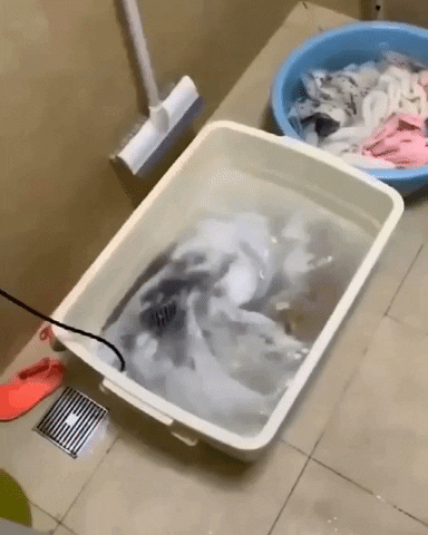 Tragbare Ultraschall-Waschmaschine