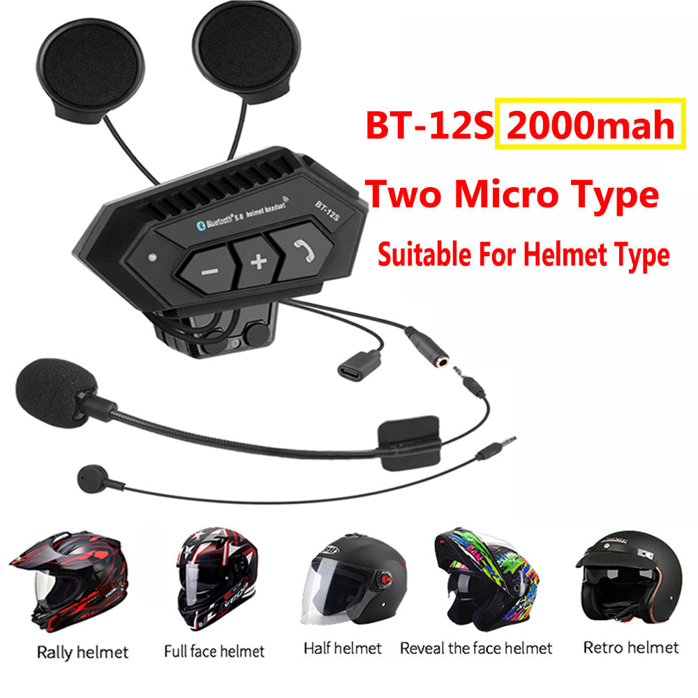 Motorrad-Bluetooth-Helm-Headset