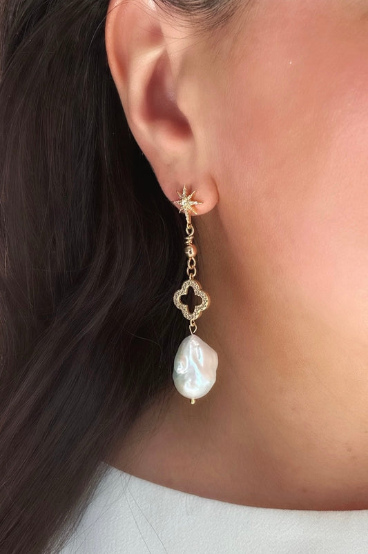 Star sky baroque pearls