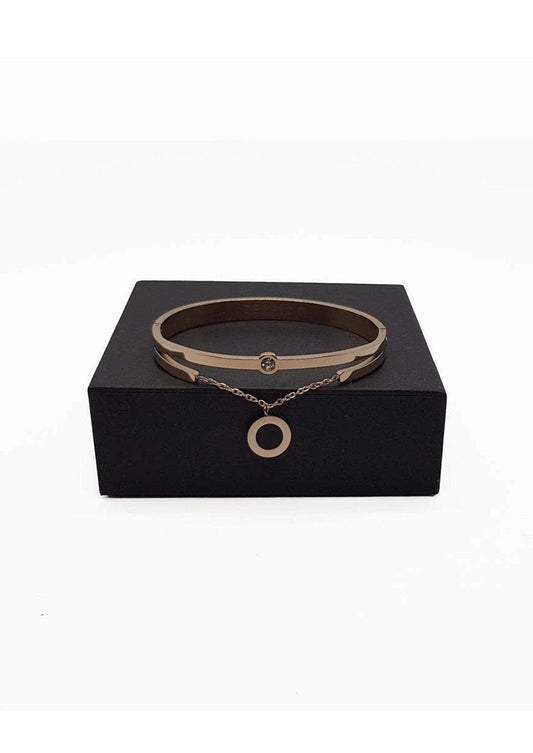 Jericho Rosé Gold Bracelet-1