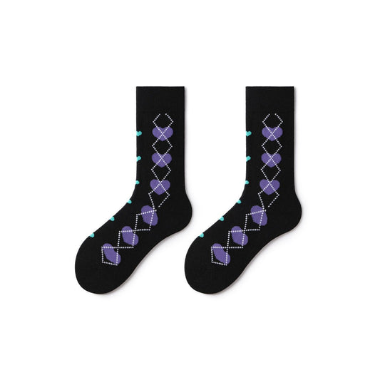 Night Love All-season Women 5pcs Crew Socks Set-1