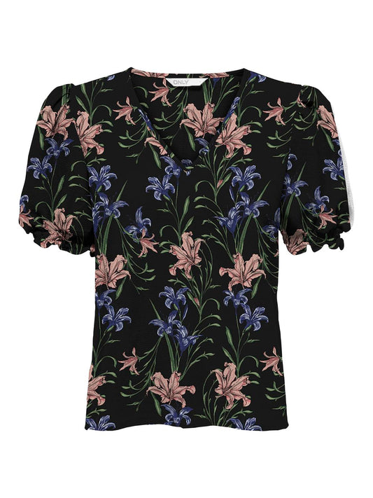 NOVA LUX SS BLAIR TOP AOP