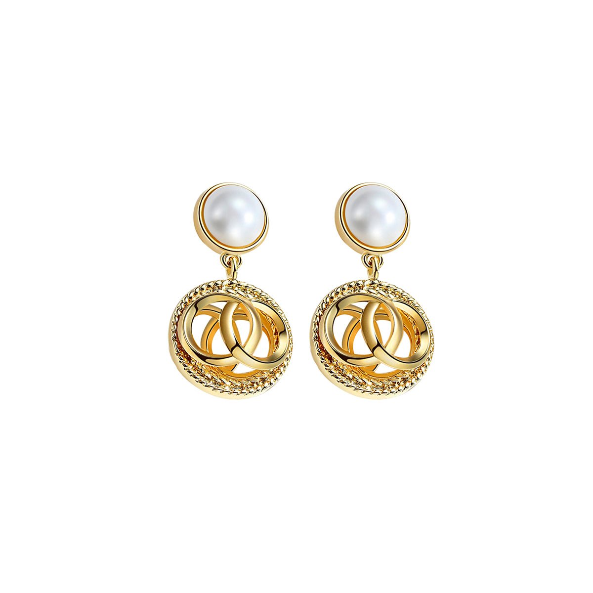 Observatory Gold Earrings-0
