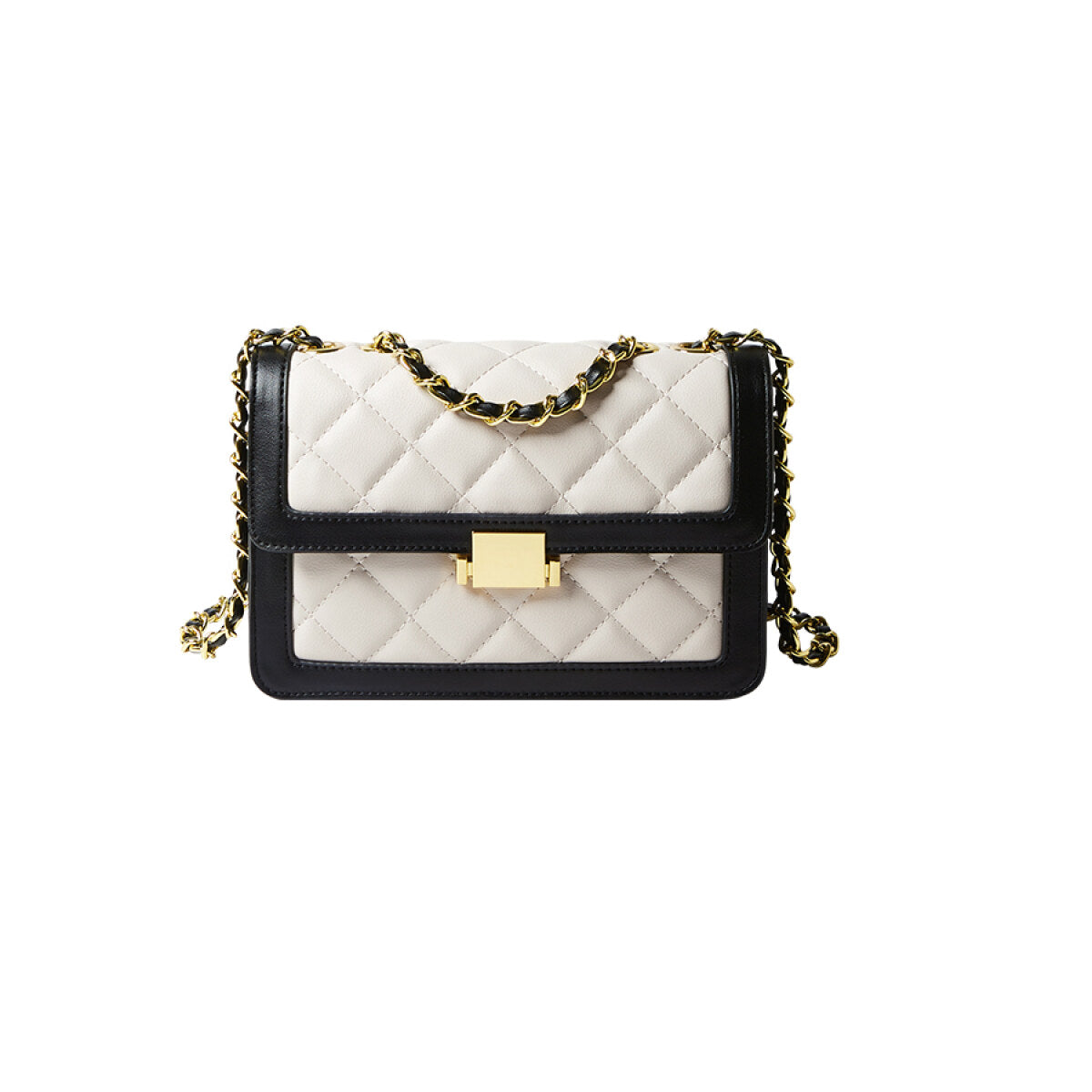Paris Diamond-Quilted Chain Shoulder Bag-5