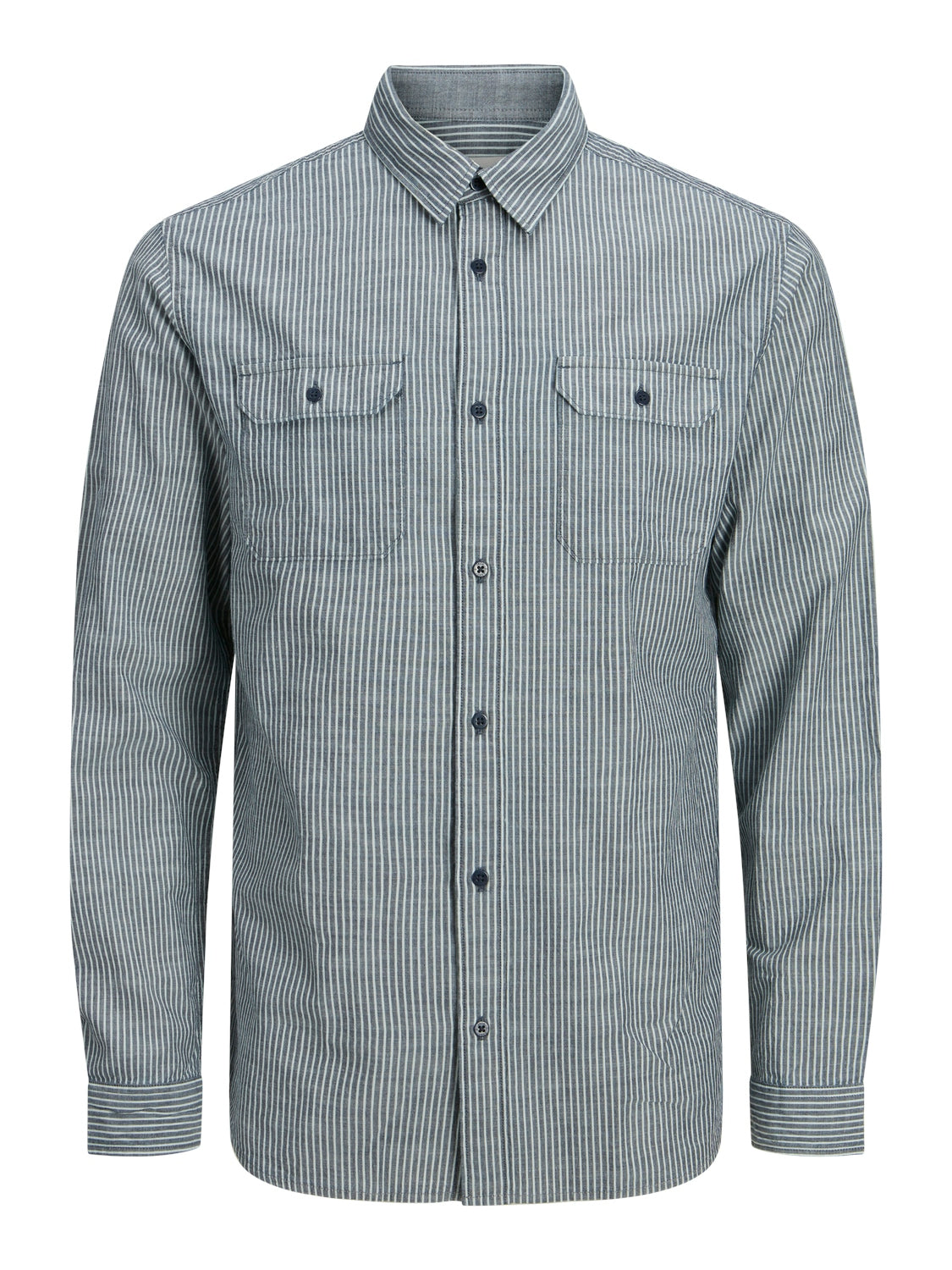 SPORTY STRIPE MIX SHIRT LS