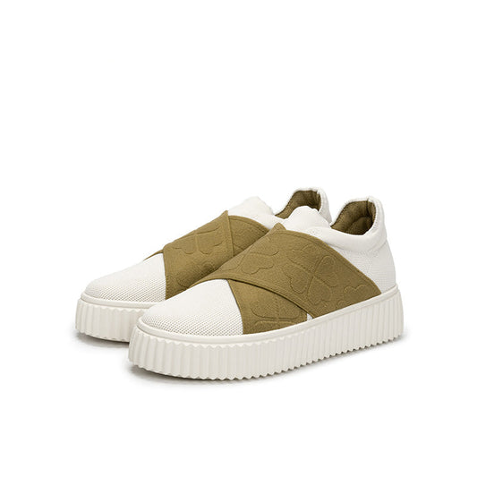 Versatile Thick Soled Breathable Casual Sneakers-1