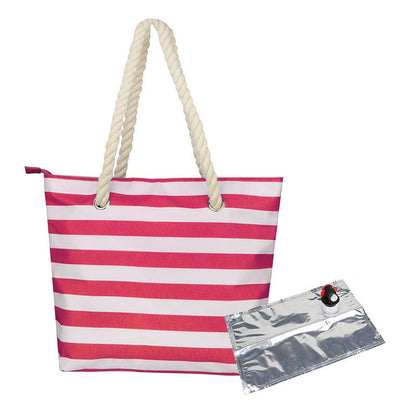 Insulated Tote Bag with Drink Dispenser