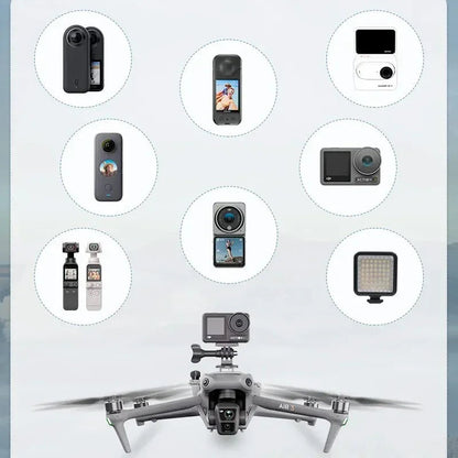 Fäste / hållare för kamera / tillbehör till DJI Air 3 / Air 3S - Multifunktion