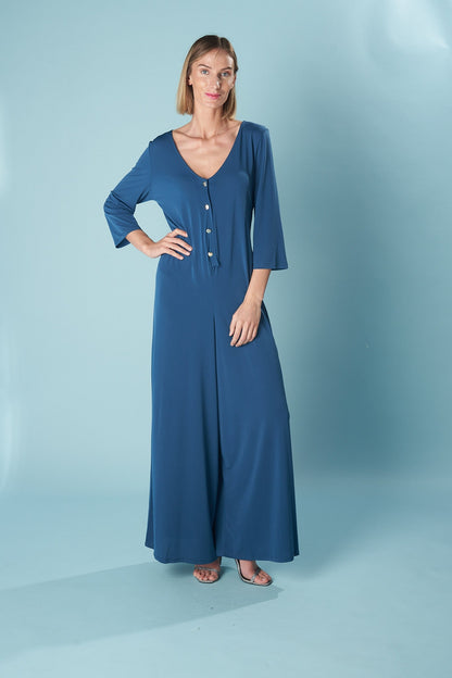 3/4 SLEEVE JUMPSUIT-3
