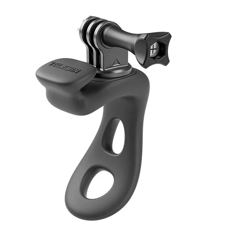 Telesin Flexibelt Silikonfäste 360° till Kamera - Svart