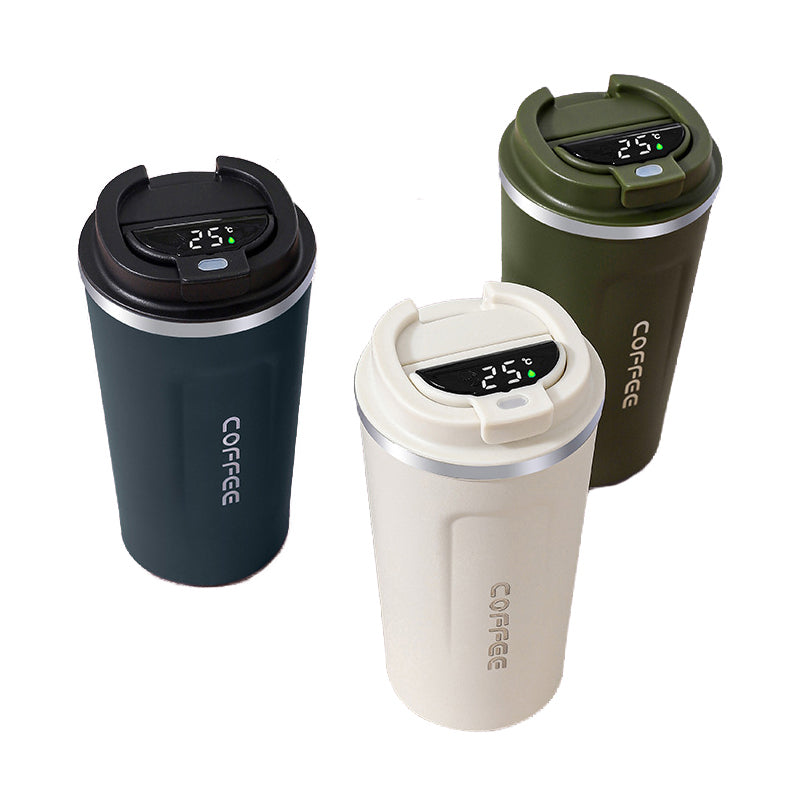 Thermos-Kaffeetasse mit Temperaturanzeige 510ml