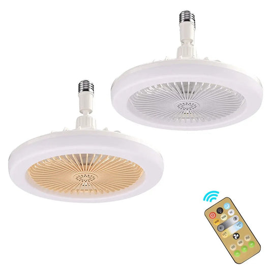 Steckdosen-Ventilatorleuchte mit Fernbedienung