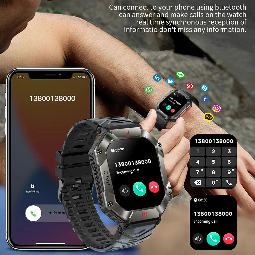 Robuste Militär-Smartwatch