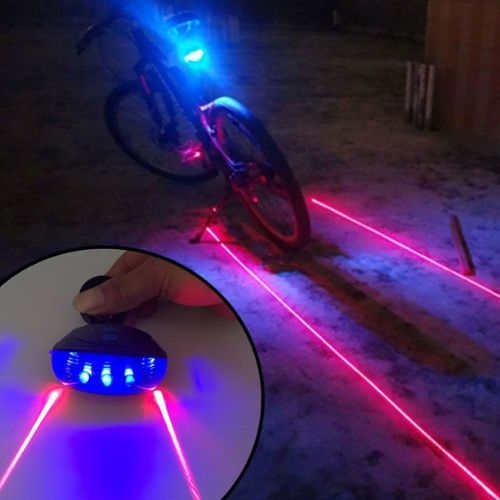 Fahrrad-Laser-Rücklicht