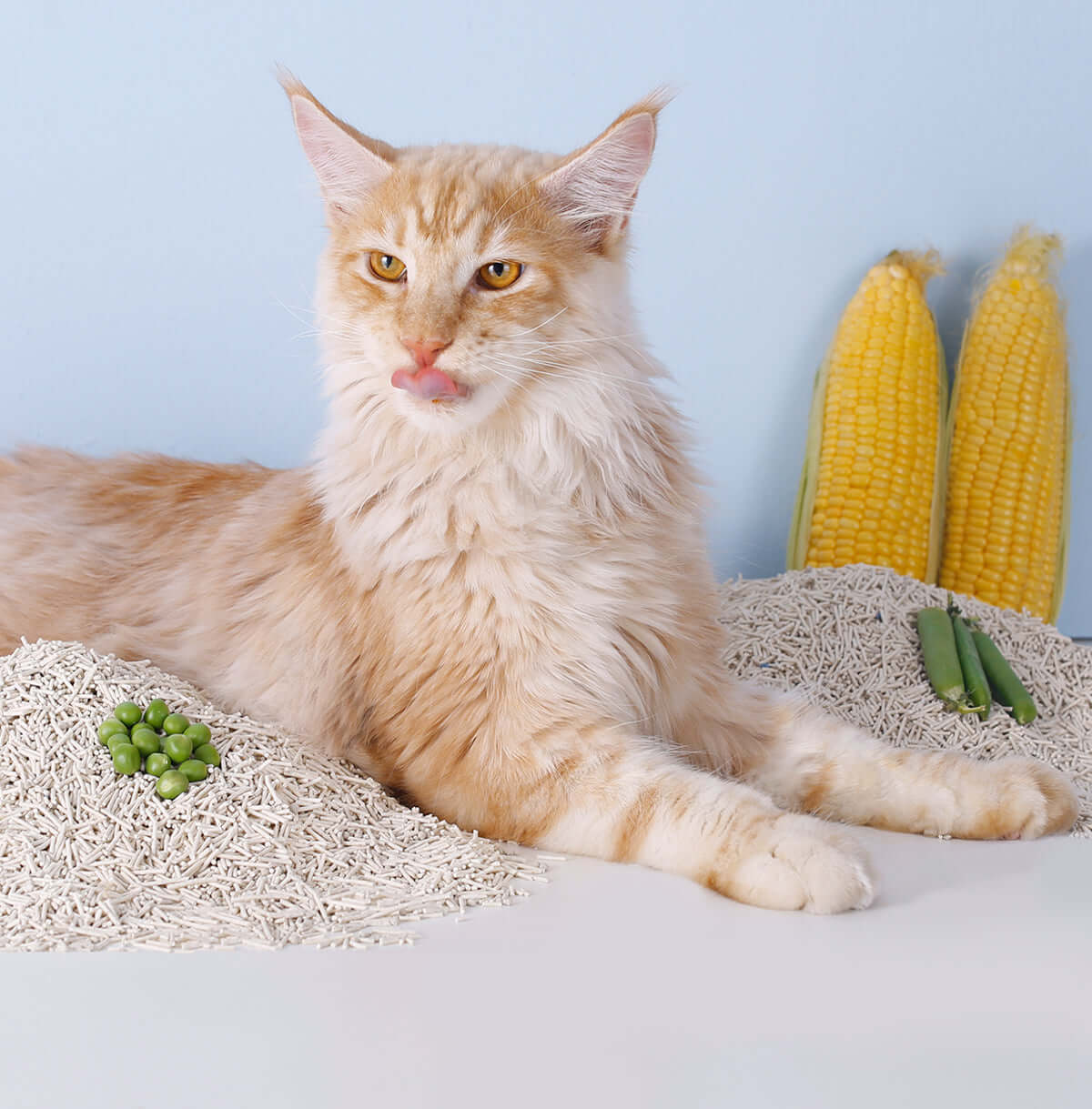 3-in-1 Mixed Crushed Bentonite and Tofu Cat Litter-3