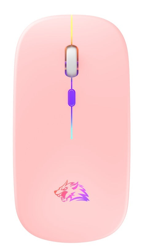 X15 Trådlös Datormus – Tyst Klick LED-belysning Laddningsbar