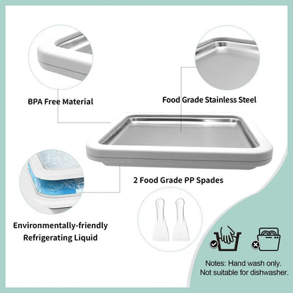 Pfanne für die Eismaschine