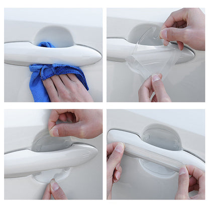 Kratzschutzaufkleber für Autotürgriffe oder Schüsseln