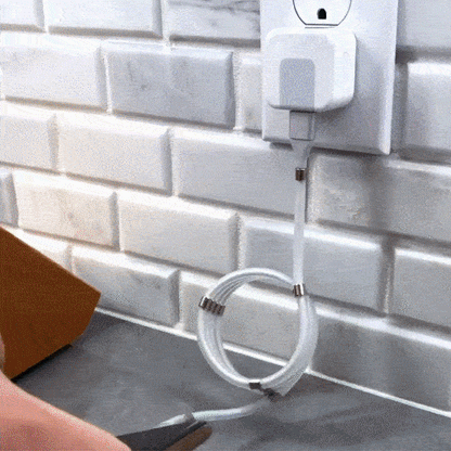 Magnetisches Telefonladekabel, selbstaufrollend