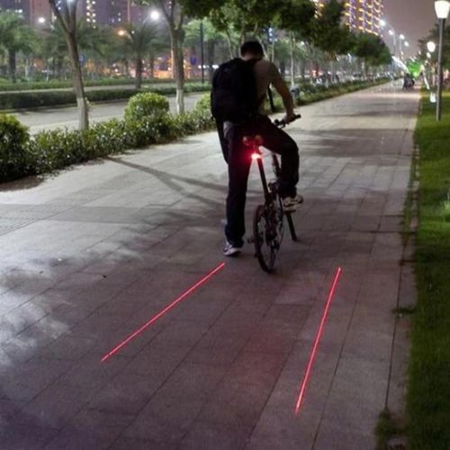 Fahrrad-Laser-Rücklicht