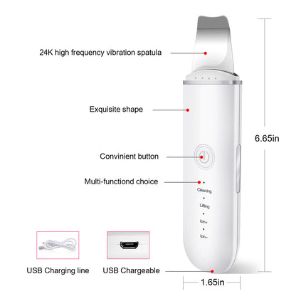 Ultraschall-Hautwäscher, Vibrations-Mitesserentferner für das Gesicht