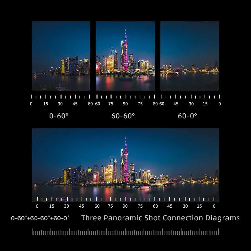 Ulanzi U-70 Kulledsfäste Vlog med tillbehörshållare 360 grader - Aluminium