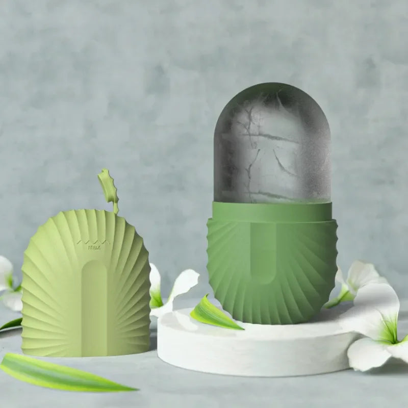 Silikon-Gesichtseisform und Massagegerät