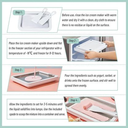 Pfanne für die Eismaschine