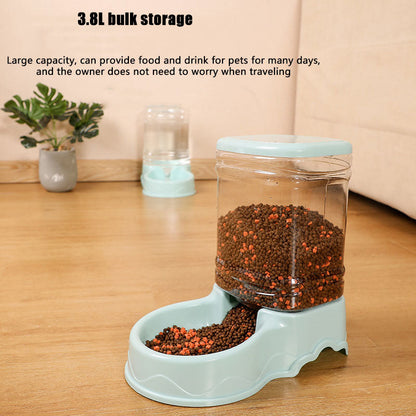 Pet Feeder & Water Dispenser