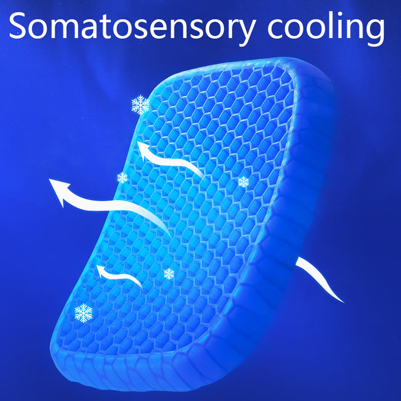 Atmungsaktives, kühlendes Sitzkissen fürs Auto