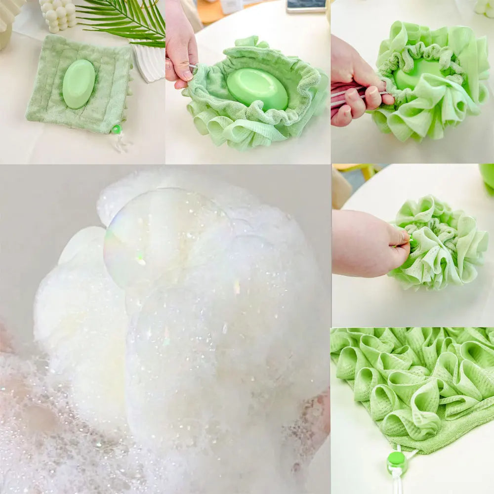 2-in-1 Badeball Luffa