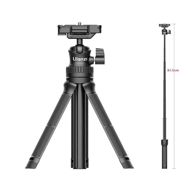 Ulanzi MT-34 Tripod Multi - Sellfiepinne med 360 kulled 1/4" skruv / Mobilhållare / Tillbehörssko
