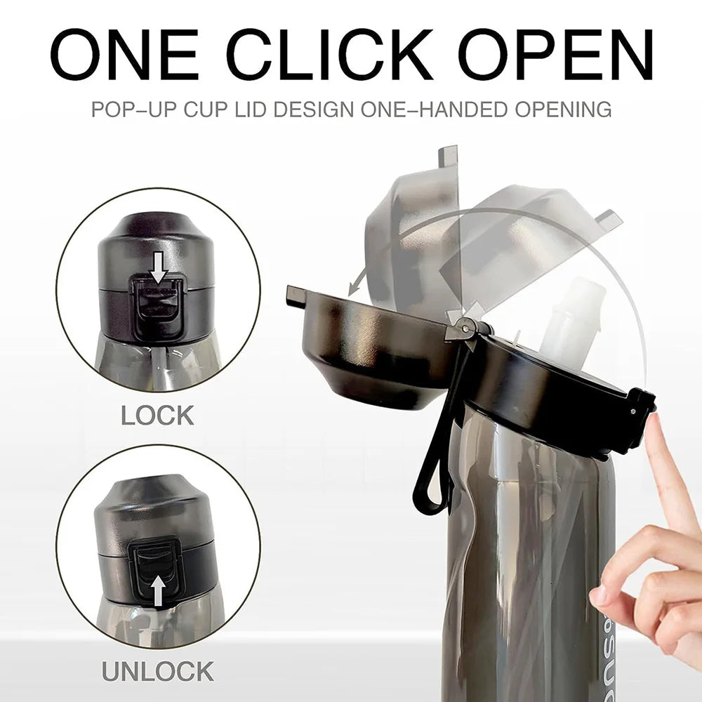 Aromatisierte Wasserflasche 650 ml