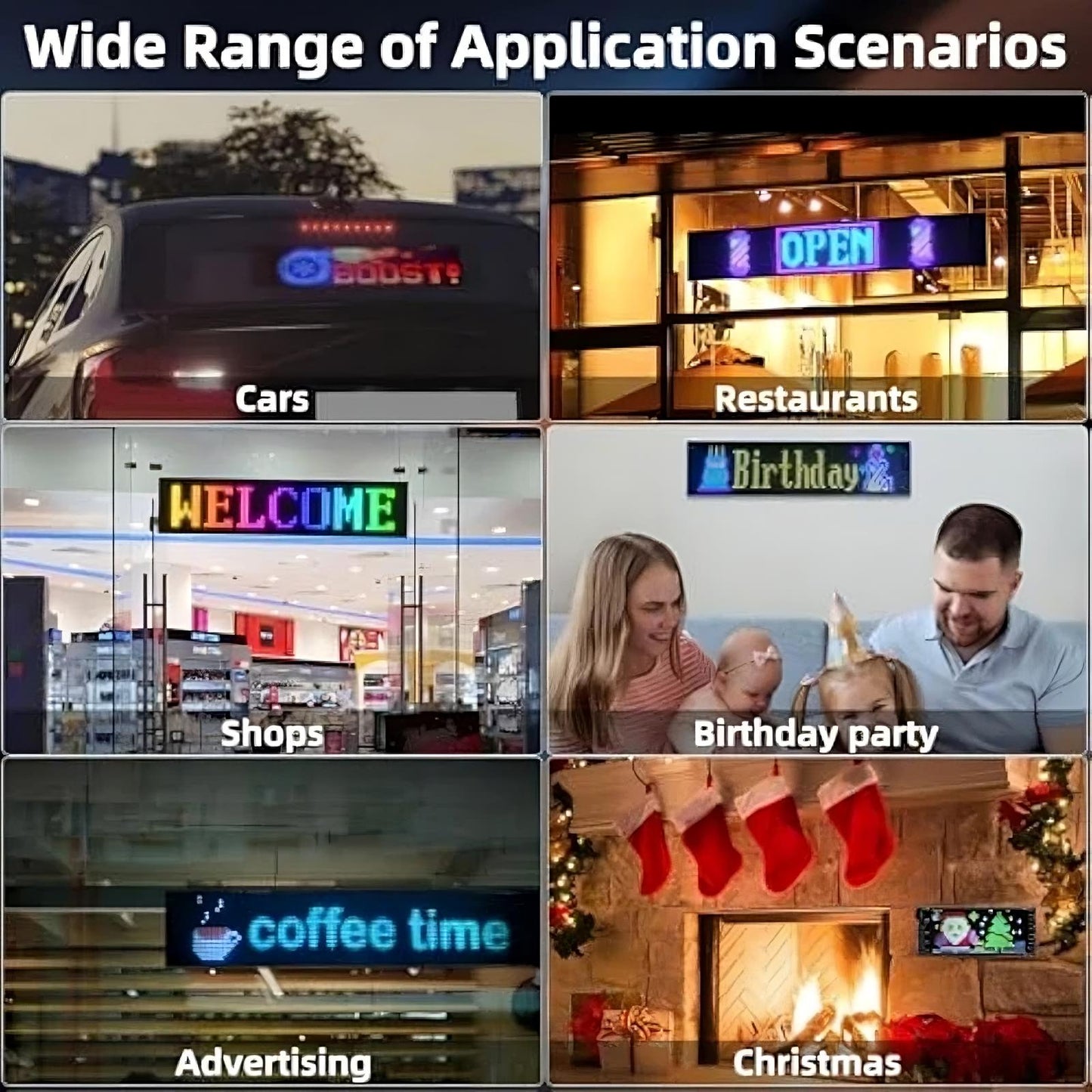 Dynamische Big Eye-Leuchten für die Windschutzscheibe