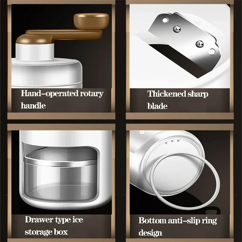 Ice Crusher Slushie Maker