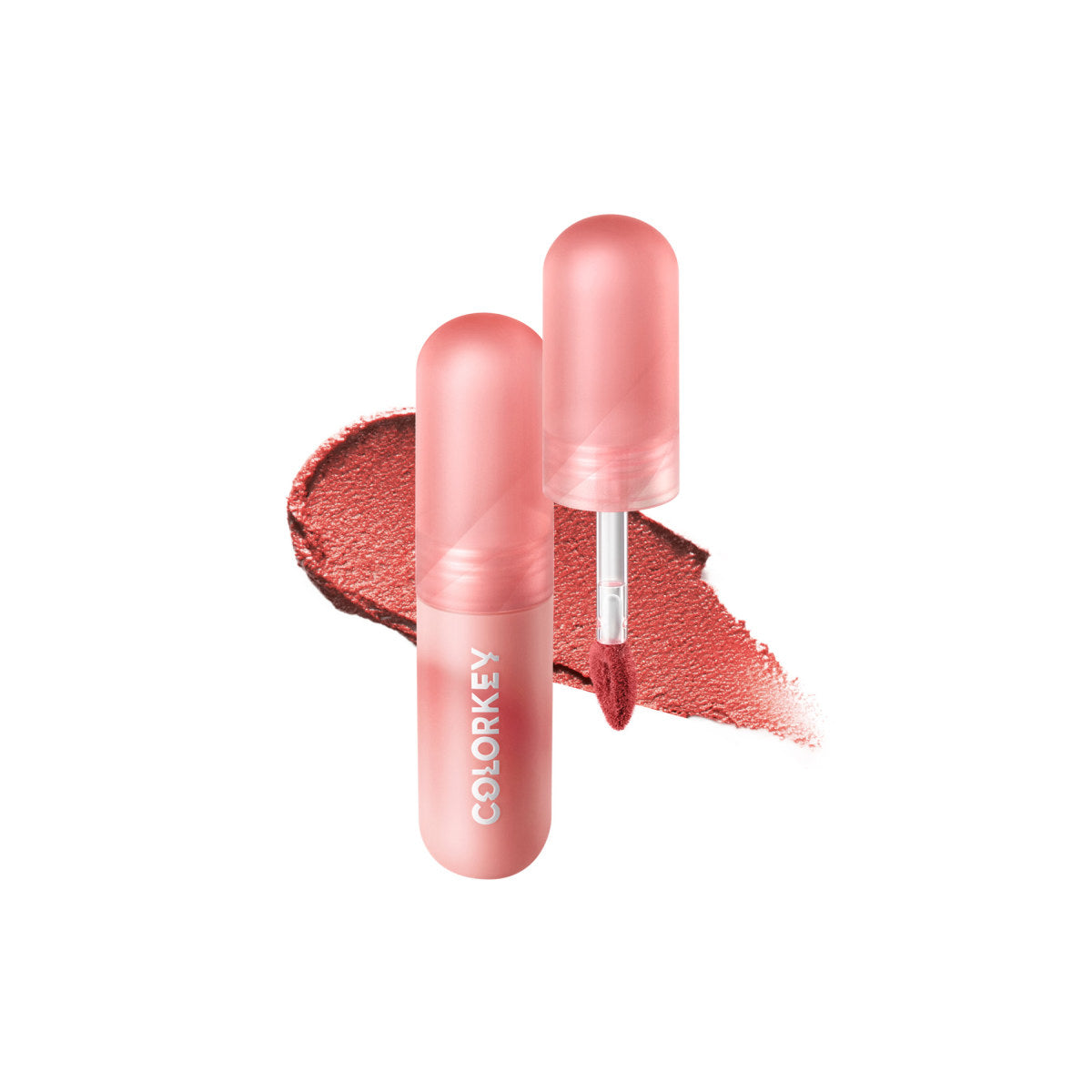 Airy Lip Gloss Mousse Series Matte lip mud 608 Orange-0