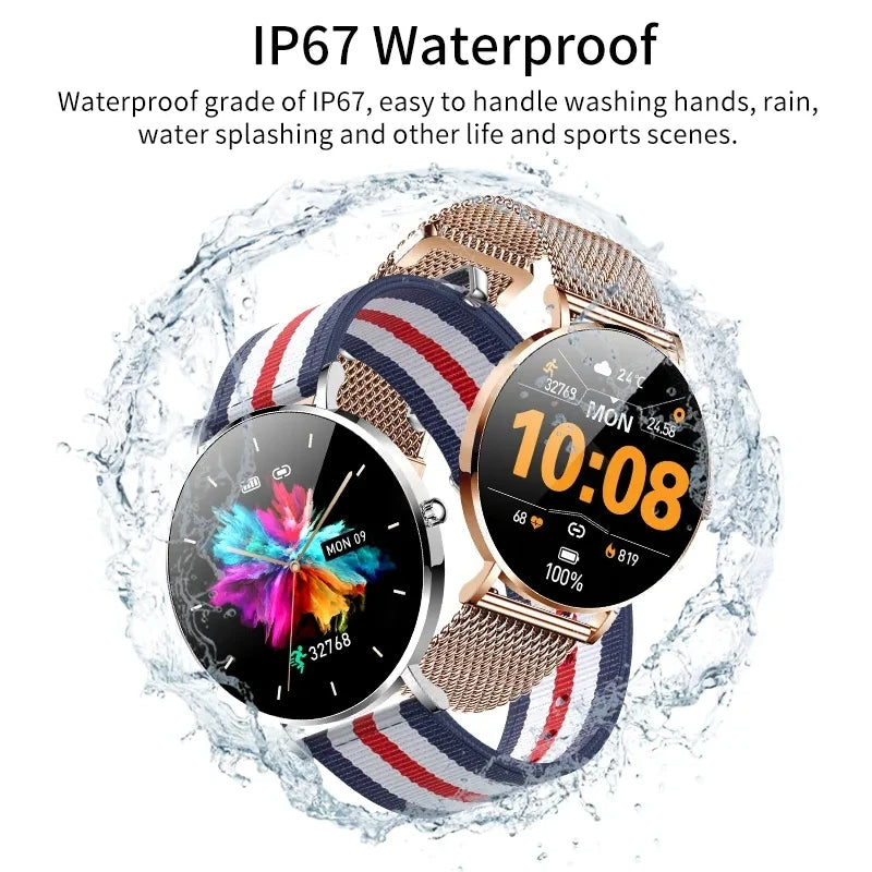 LIGE 2024 AMOLED Smartwatch