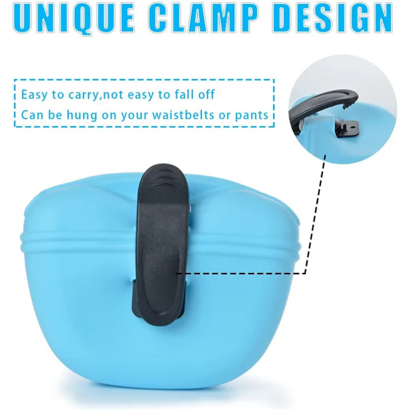 Leckerlibeutel aus Silikon für Hunde