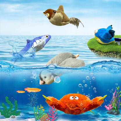 Interaktives Vogel-Katzenspielzeug