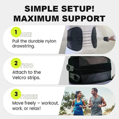 Adjustable Lumbar Support Belt