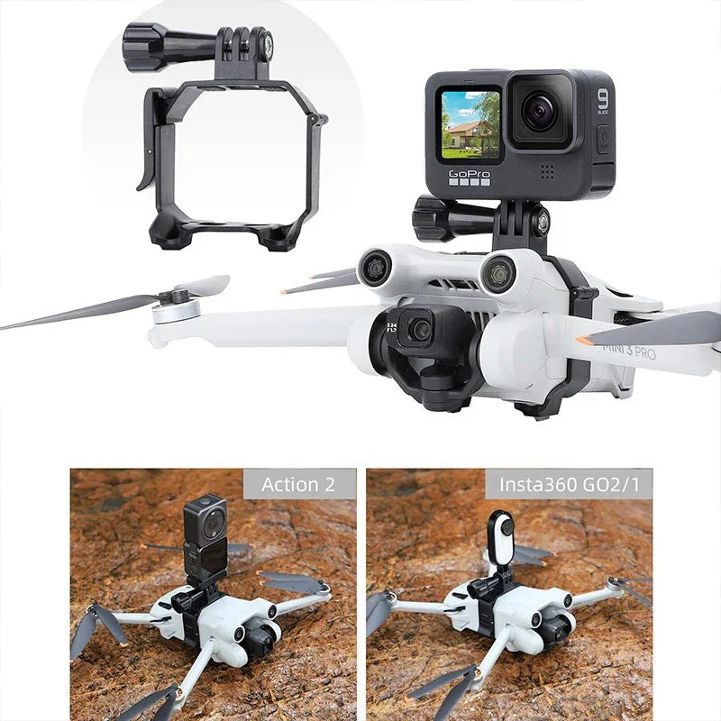 Fäste / hållare för kamera / tillbehör till DJI Mini 3 Pro - Ovansida