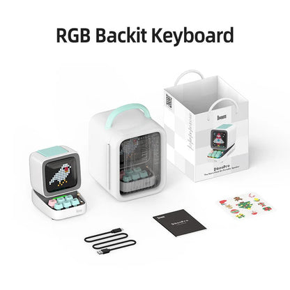 Retro Pixel Art Lautsprecher