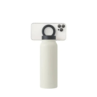 Wasserflasche mit MagSafe-Telefonhalterung