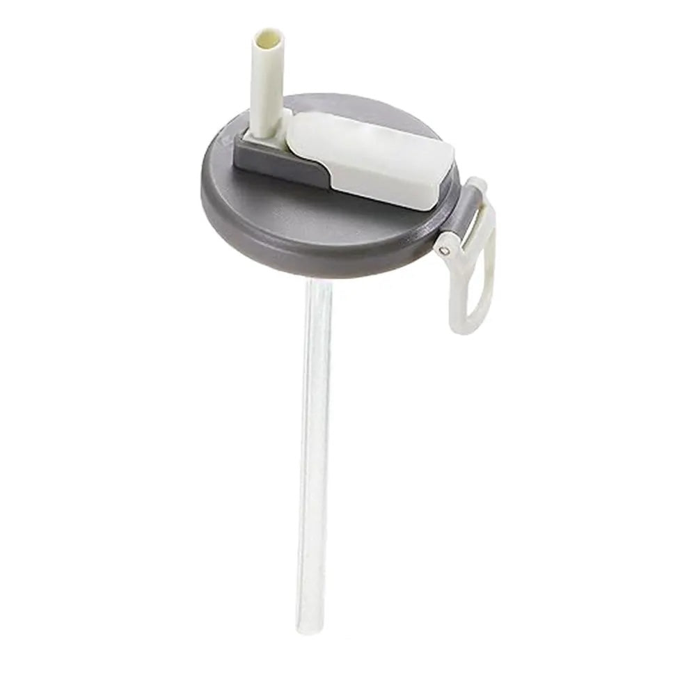 Sodadeckel mit Strohhalm