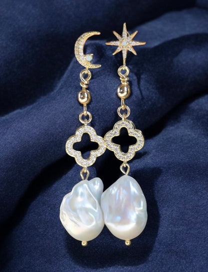 Star sky baroque pearls 