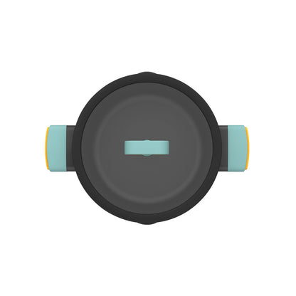 Nordic Starry Stone 24cm Black Non-stick Soup Pot - Minimalist Elegance for Your Kitchen-1