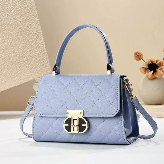 Elegant Handväska med Lås – Klassisk & Lyxig Design