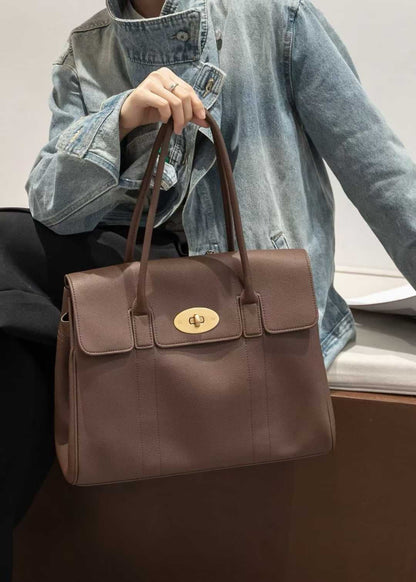 Klassisk Bayswater Handväska – Elegant, Rymlig & Tidlös Design