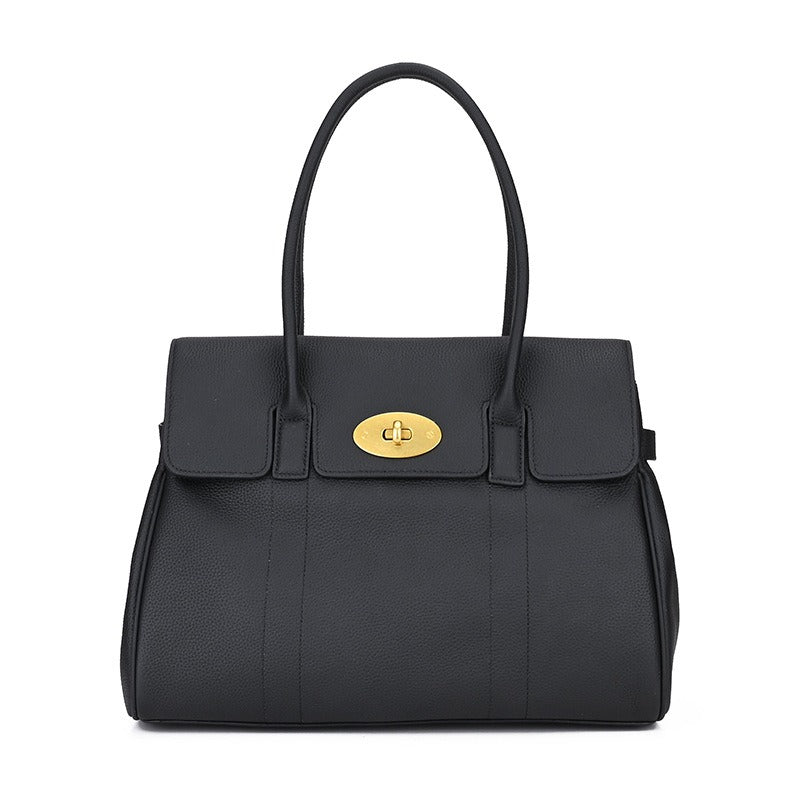 Klassisk Bayswater Handväska – Elegant, Rymlig & Tidlös Design